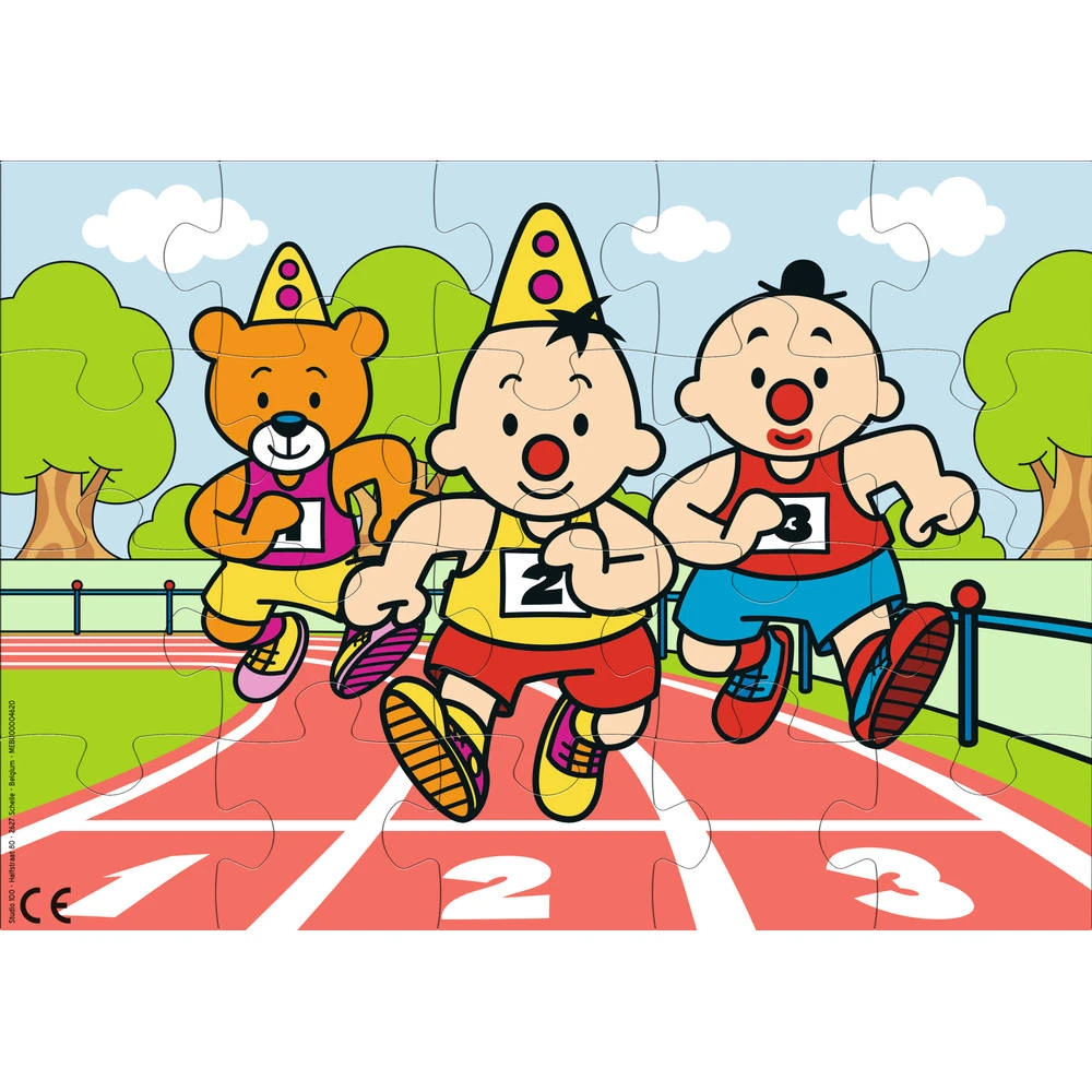 Bumba Puzzel Atletiek - 20 Stukjes 3 Bumba Puzzel Atletiek - 20 Stukjes - Afbeelding 3