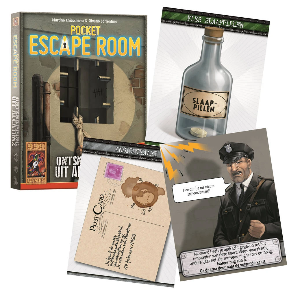 999 Games Pocket Escape Room: Ontsnapping Uit Alcatraz 1 999 Games Pocket Escape Room: Ontsnapping Uit Alcatraz