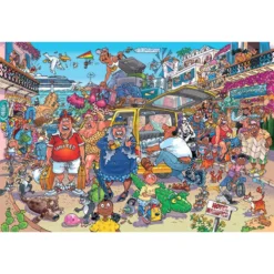 Jumbo Wasgij Original 37 Puzzel Vakantie Fiasco - 1000 Stukjes -Spellen Speelgoed Winkel 1989683 e42101d3