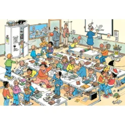 Jumbo Jan Van Haasteren Junior Puzzel Het Klaslokaal - 360 Stukjes -Spellen Speelgoed Winkel 1989697 5004333d