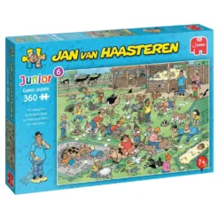 Jumbo Jan Van Haasteren Junior Puzzel De Kinderboerderij - 360 Stukjes