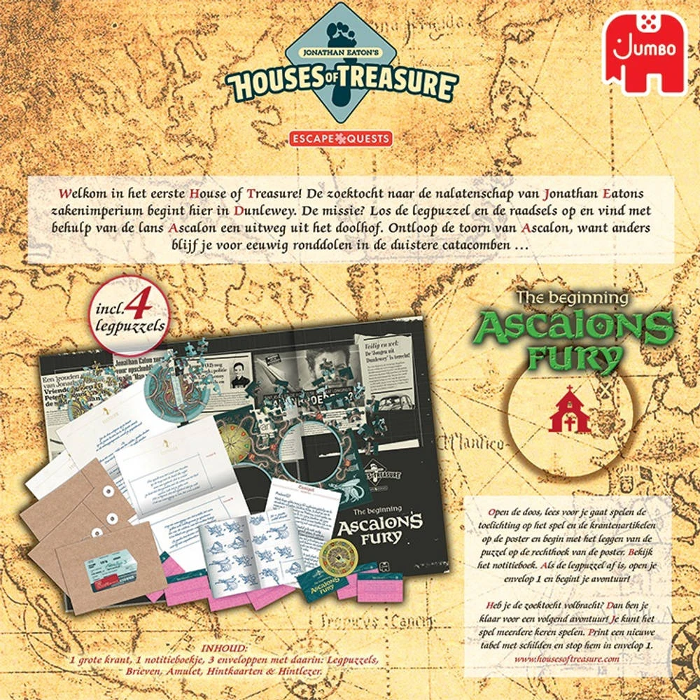 Jumbo Escape Quest: The Beginning Ascalons Fury 3 Jumbo Escape Quest: The Beginning Ascalons Fury - Afbeelding 3
