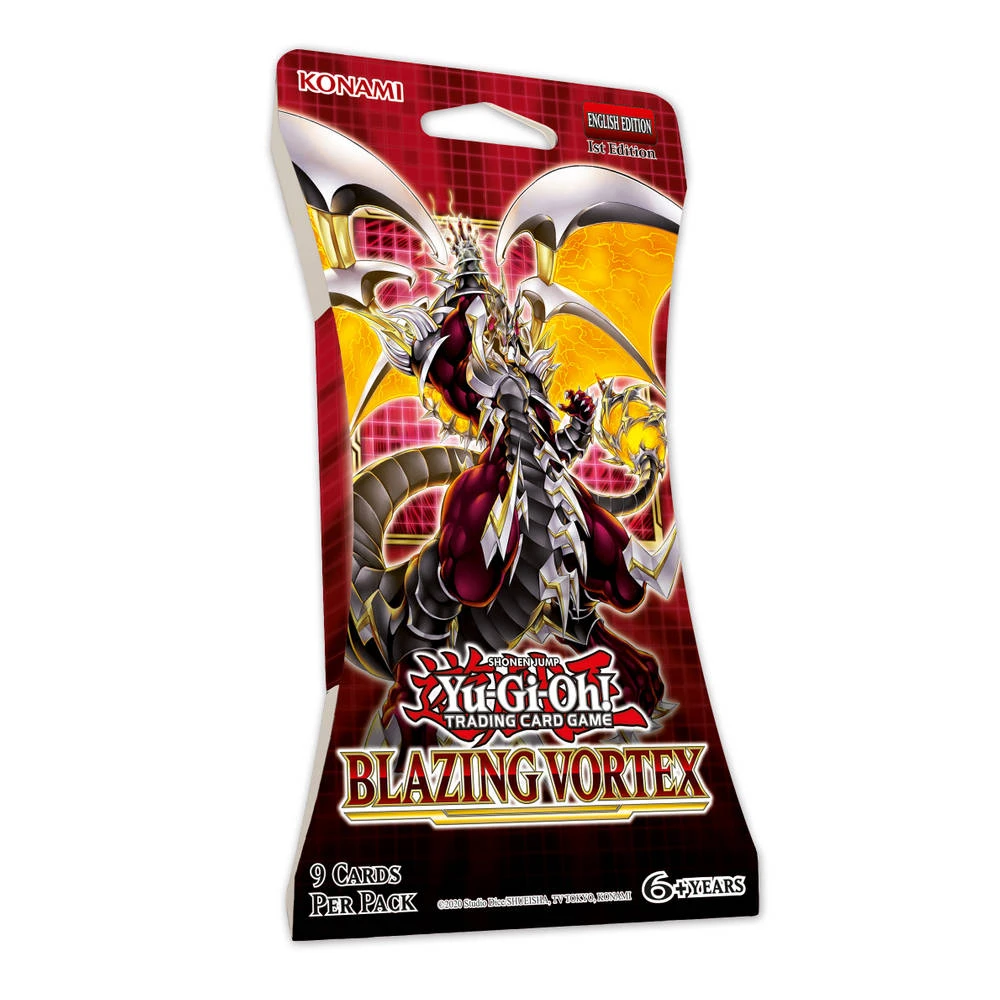 ASMODEE Yu-Gi-Oh! Blazing Vortex Sleeved Booster 1 ASMODEE Yu-Gi-Oh! Blazing Vortex Sleeved Booster