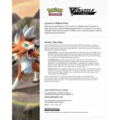 ASMODEE Pokémon TCG V Battle Deck Bundel Lycanroc Vs. Corviknight -Spellen Speelgoed Winkel 1991541 eaa6a239