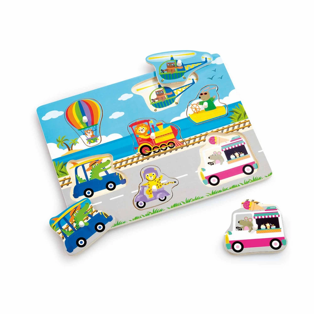 Woodlets Lift And Look Voertuigen Puzzel 1 Woodlets Lift And Look Voertuigen Puzzel