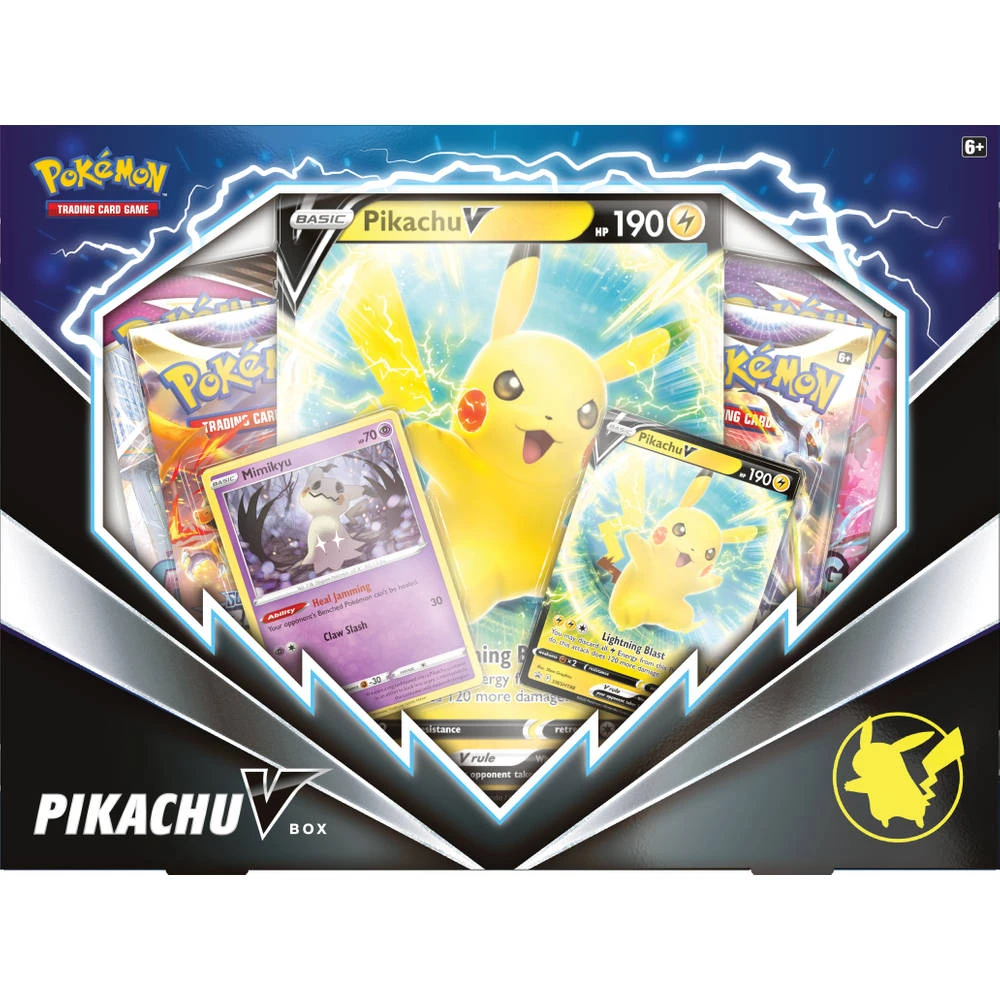 ASMODEE Pokémon TCG Pikachu V-Box 2 ASMODEE Pokémon TCG Pikachu V-Box - Afbeelding 2