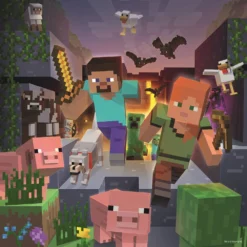 Ravensburger Puzzel Minecraft Biomes - 3 X 49 Stukjes -Spellen Speelgoed Winkel 1992305 269b4f8a