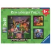 Ravensburger Puzzel Minecraft Biomes - 3 X 49 Stukjes