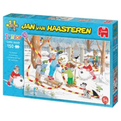 Jumbo Jan Van Haasteren Junior Puzzel De Sneeuwpop - 150 Stukjes -Spellen Speelgoed Winkel 1992675 79bdc0e4
