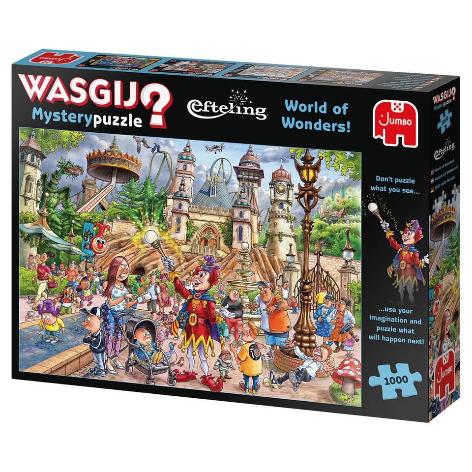 Jumbo Legpuzzel Wasgij Mystery Efteling - 1000 Stukjes 4 Jumbo Legpuzzel Wasgij Mystery Efteling - 1000 Stukjes - Afbeelding 4