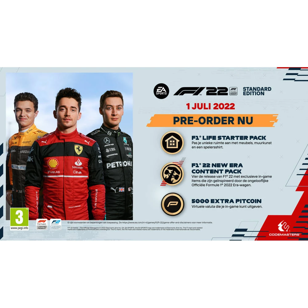 No Brand PS5 F1 22 2 No Brand PS5 F1 22 - Afbeelding 2