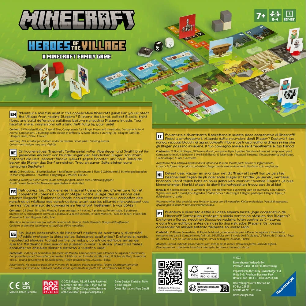 Ravensburger Minecraft Heroes Of The Village 4 Ravensburger Minecraft Heroes Of The Village - Afbeelding 4