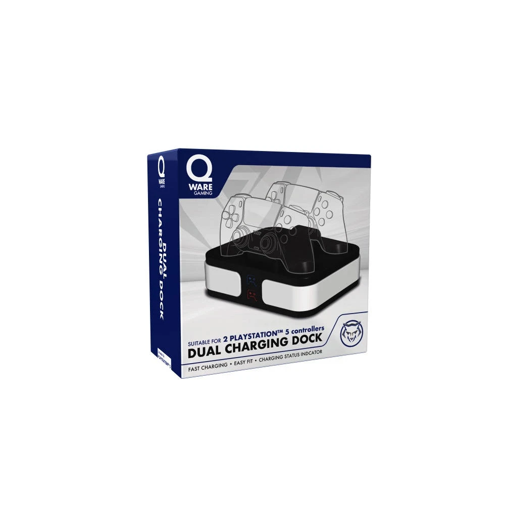 Qware Gaming Dual Charging Dock PS5 1 Qware Gaming Dual Charging Dock PS5