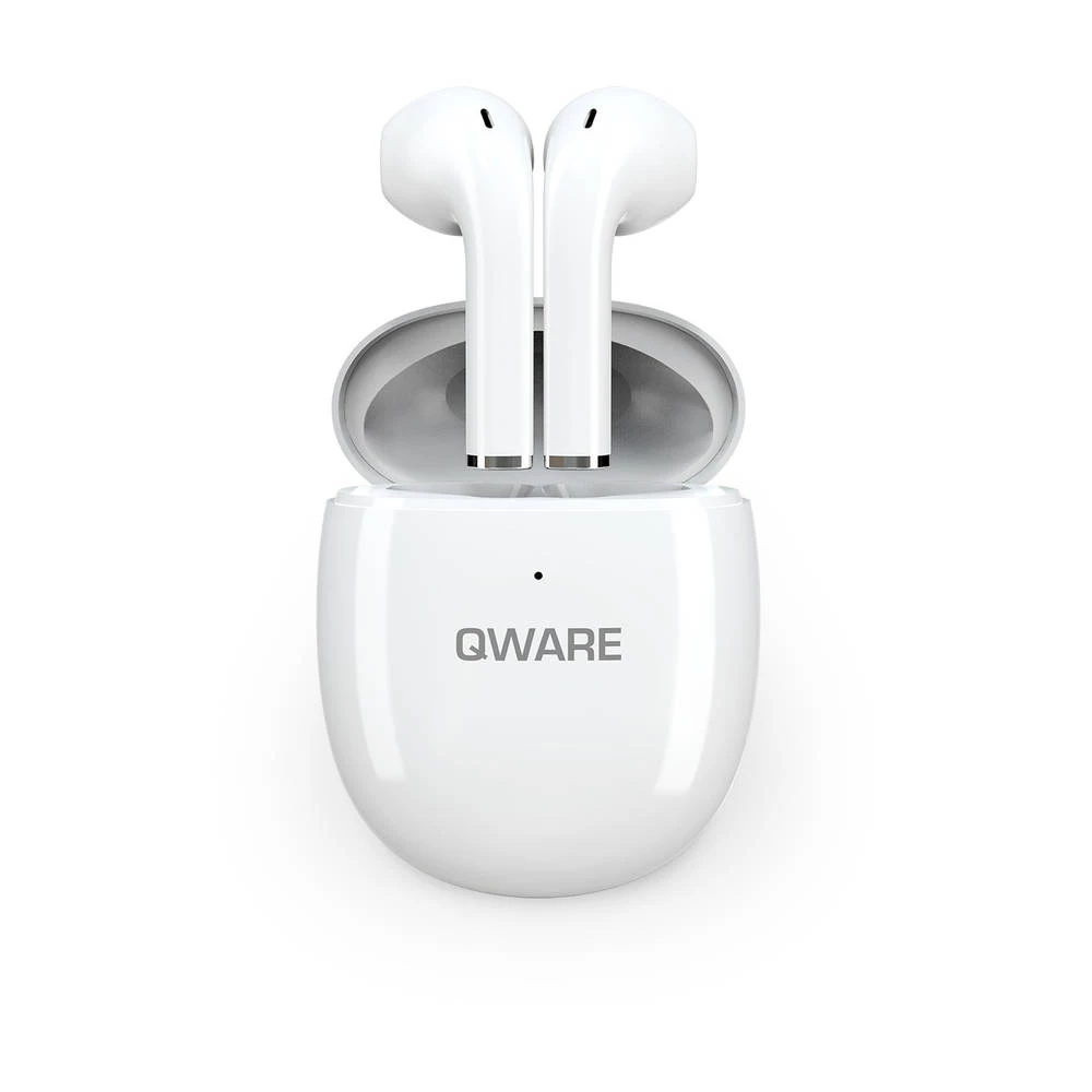 Qware Sound True Draadloze Oordopjes - Wit 3 Qware Sound True Draadloze Oordopjes - Wit - Afbeelding 3