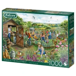 Jumbo Falcon De Luxe Puzzel Bij De Volkstuin - 1000 Stukjes -Spellen Speelgoed Winkel 1993176 11d3d64d