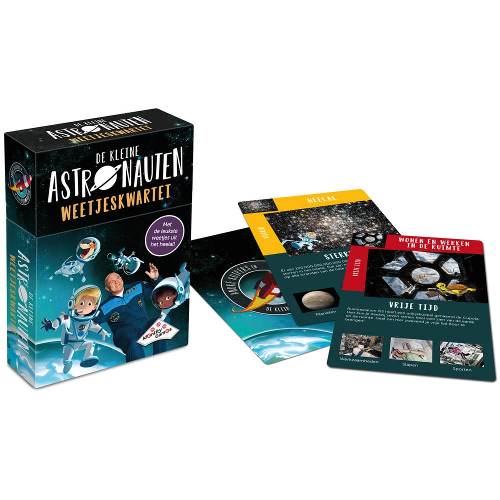 Identity Games De Kleine Astronauten Weetjeskwartet 2 Identity Games De Kleine Astronauten Weetjeskwartet - Afbeelding 2