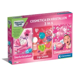 Clementoni Cosmetica En Kristallen 3-in-1