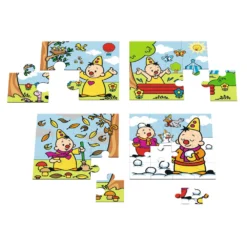 Bumba 4-in-1 Puzzelset 4 Seizoenen 4 + 6 + 9 + 16 Stukjes 5 Bumba 4-in-1 Puzzelset 4 Seizoenen 4 + 6 + 9 + 16 Stukjes -Spellen Speelgoed Winkel 1993572 86667310