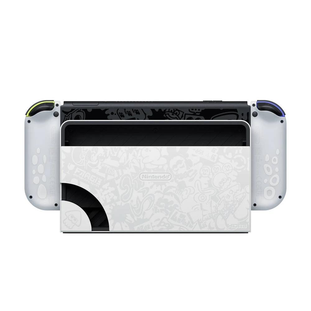Nintendo Switch OLED Splatoon 3 Edition 4 Nintendo Switch OLED Splatoon 3 Edition - Afbeelding 4
