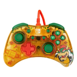 No Brand Nintendo Switch PDP Gaming Rock Candy Lemon Bomb Bowser Controller