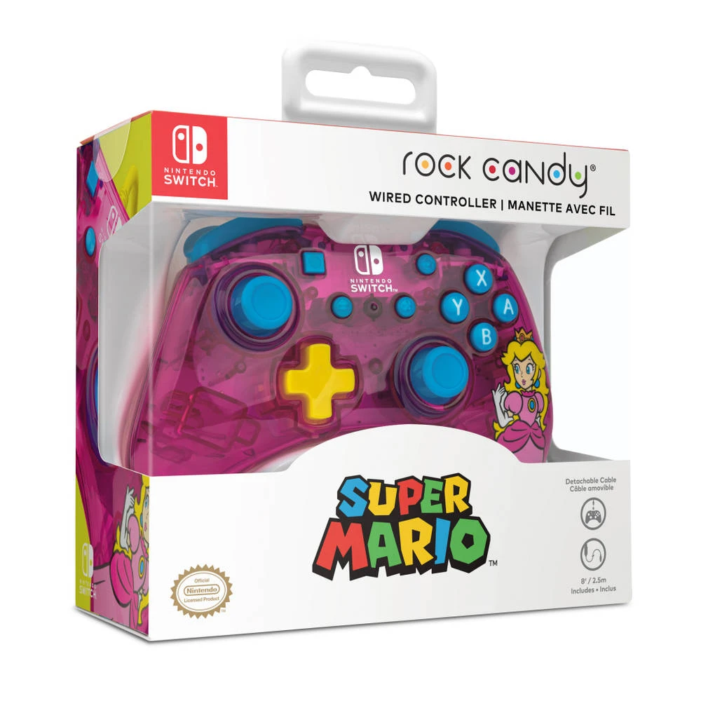 No Brand Nintendo Switch PDP Gaming Rock Candy Bubblegum Peach Controller 3 No Brand Nintendo Switch PDP Gaming Rock Candy Bubblegum Peach Controller - Afbeelding 3
