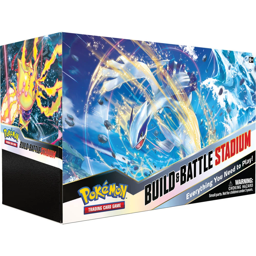 ASMODEE Pokémon TCG Silver Tempest Build And Battle Stadium Box 1 ASMODEE Pokémon TCG Silver Tempest Build And Battle Stadium Box