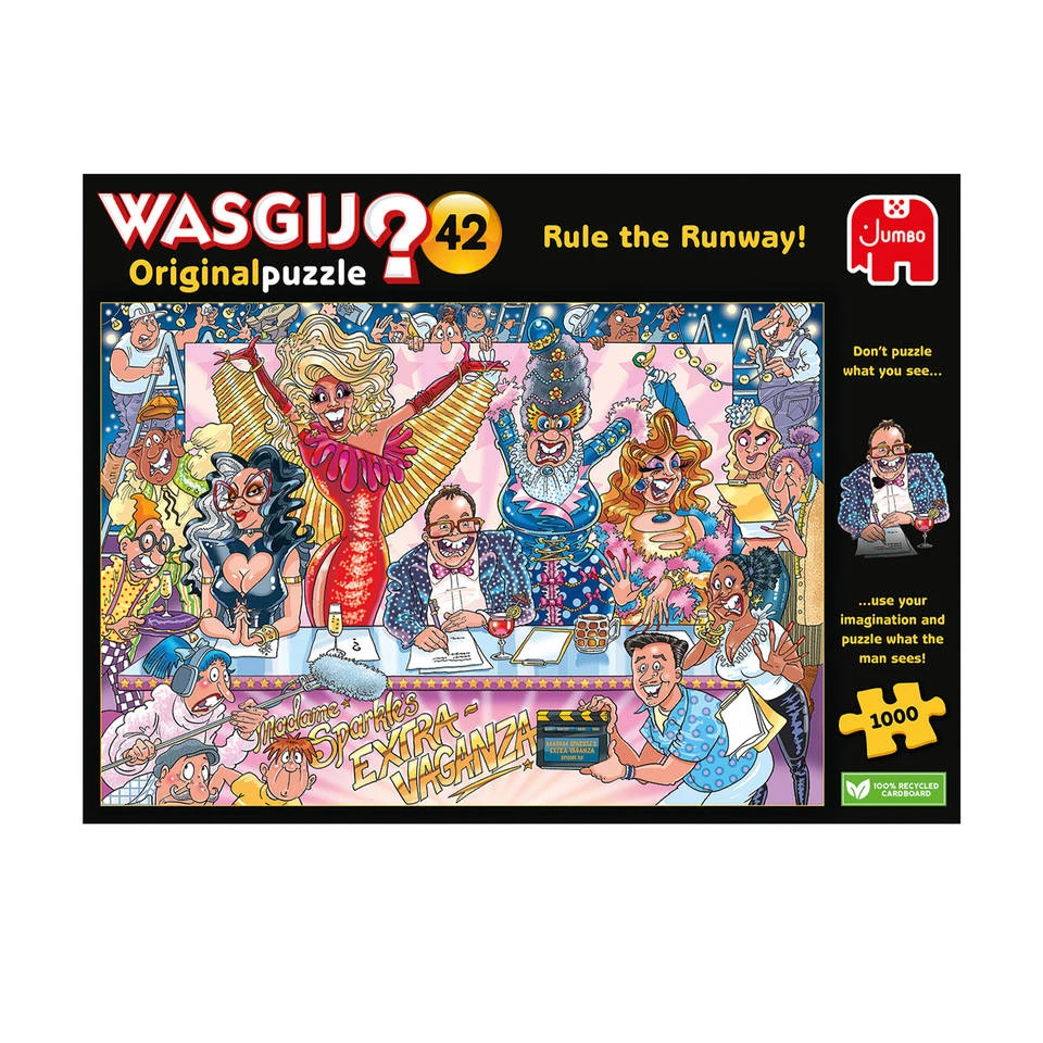 Jumbo Wasgij Original 42 Puzzel Glitter En Schitter - 1000 Stukjes 2 Jumbo Wasgij Original 42 Puzzel Glitter En Schitter - 1000 Stukjes - Afbeelding 2