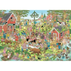 Jumbo Jan Van Haasteren Puzzel Midzomerfeest - 1000 Stukjes -Spellen Speelgoed Winkel 1995176 9e3efdd3