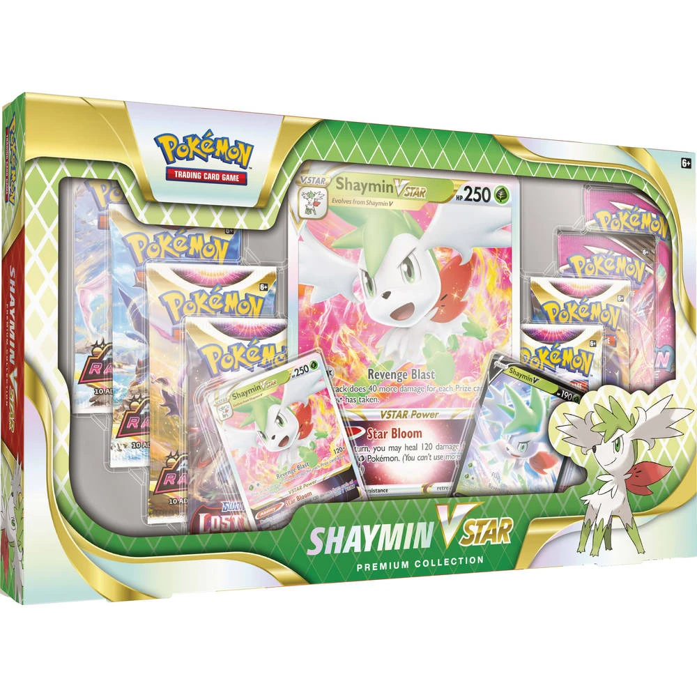 ASMODEE Pokémon TCG Shaymin VSTAR Premium Collection 1 ASMODEE Pokémon TCG Shaymin VSTAR Premium Collection