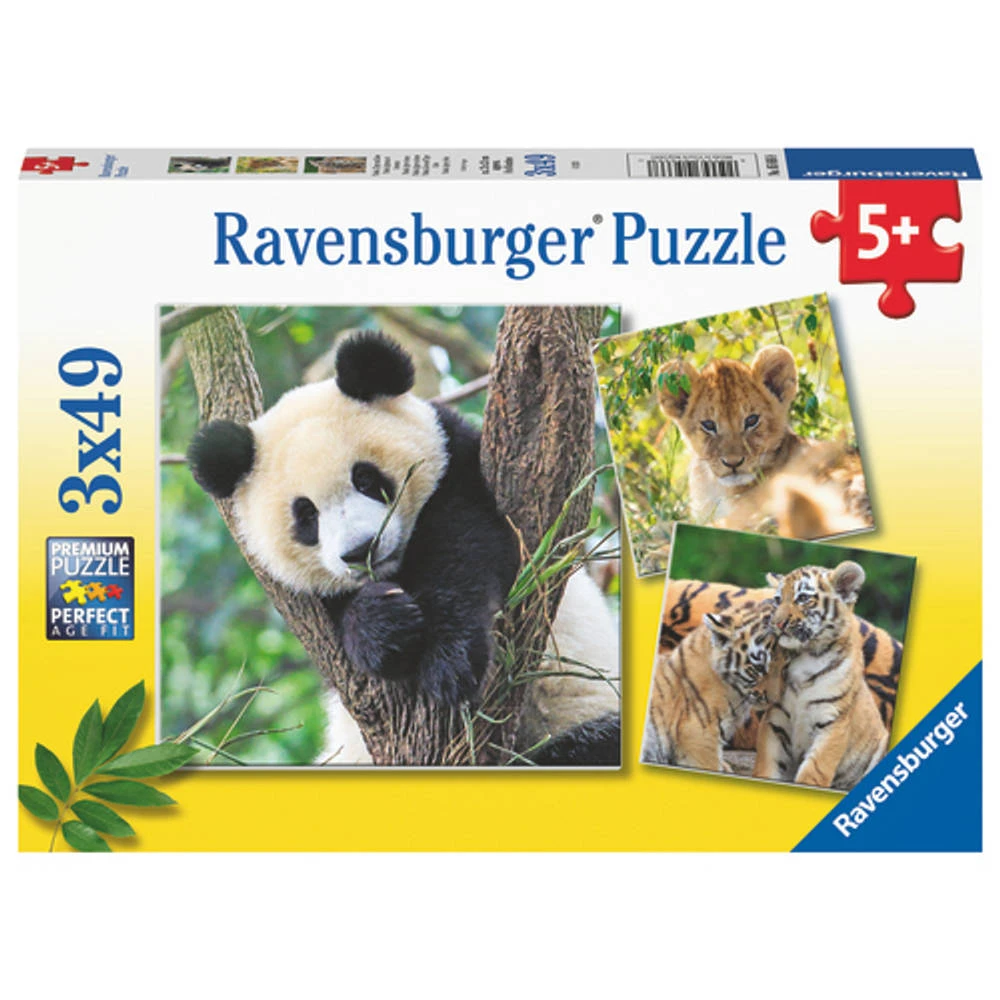 Ravensburger Puzzel Wildlife 3 X 49 1 Ravensburger Puzzel Wildlife 3 X 49