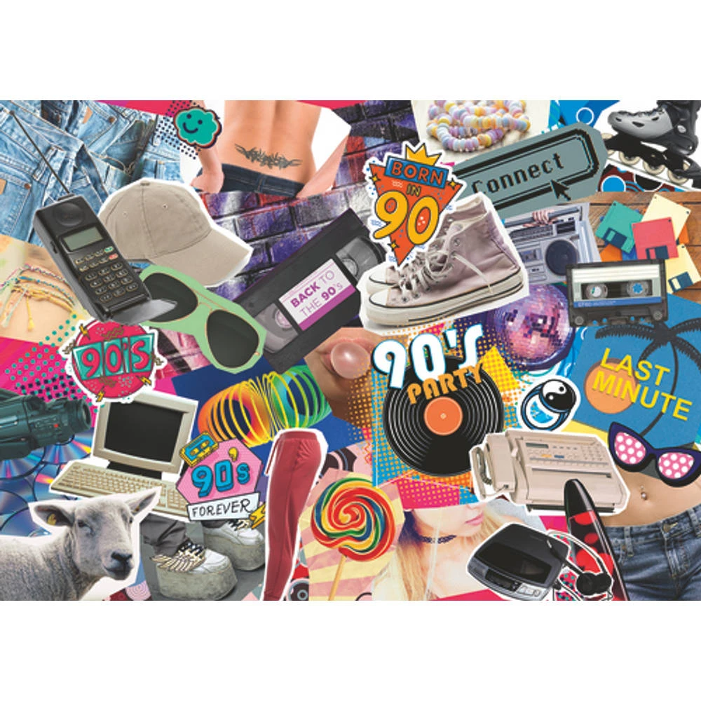 Ravensburger Puzzel De Jaren 90 - 1000 Stukjes 3 Ravensburger Puzzel De Jaren 90 - 1000 Stukjes - Afbeelding 3