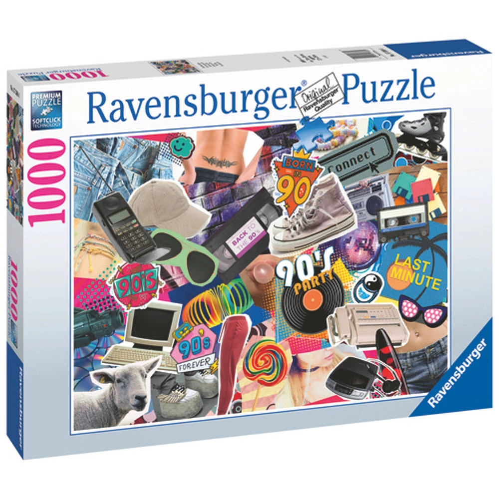 Ravensburger Puzzel De Jaren 90 - 1000 Stukjes 2 Ravensburger Puzzel De Jaren 90 - 1000 Stukjes - Afbeelding 2