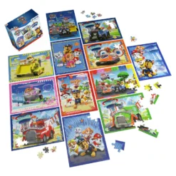 SPIN MASTER PAW Patrol 12-in-1 Puzzelset - 24 + 48 + 100 Stukjes -Spellen Speelgoed Winkel 1995790 49d69ac7