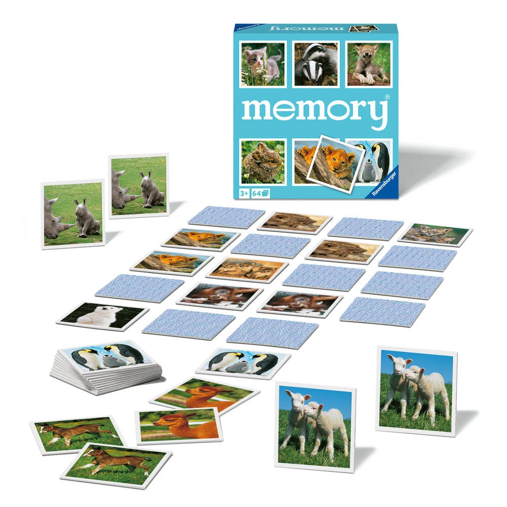 Ravensburger Dierenbaby's Memory 1 Ravensburger Dierenbaby's Memory