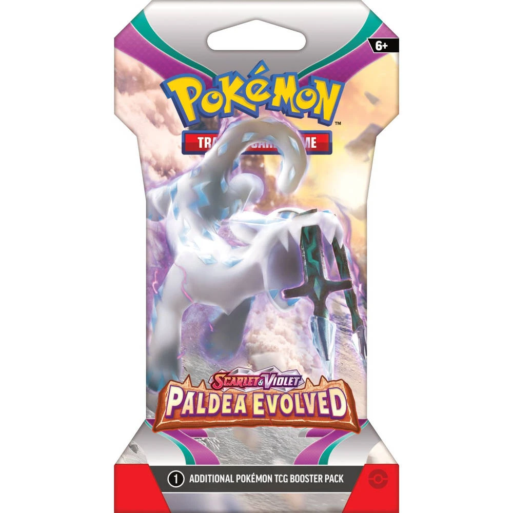ASMODEE Pokémon TCG Scarlet & Violet Paldea Evolved Sleeved Booster 5 ASMODEE Pokémon TCG Scarlet & Violet Paldea Evolved Sleeved Booster - Afbeelding 5
