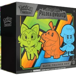 ASMODEE Pokémon TCG Scarlet & Violet Paldea Evolved Trainer Box