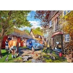 Jumbo Falcon De Luxe Puzzel Blacksmith's Cottage - 1000 Stukjes -Spellen Speelgoed Winkel 1996923 8ef29823