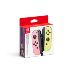Nintendo Switch Joy-Con Controllers Set Van 2 - Roze + Geel