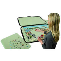 Jumbo Luxe Puzzelkoffer - 1000 Stukjes -Spellen Speelgoed Winkel EB 1003710B